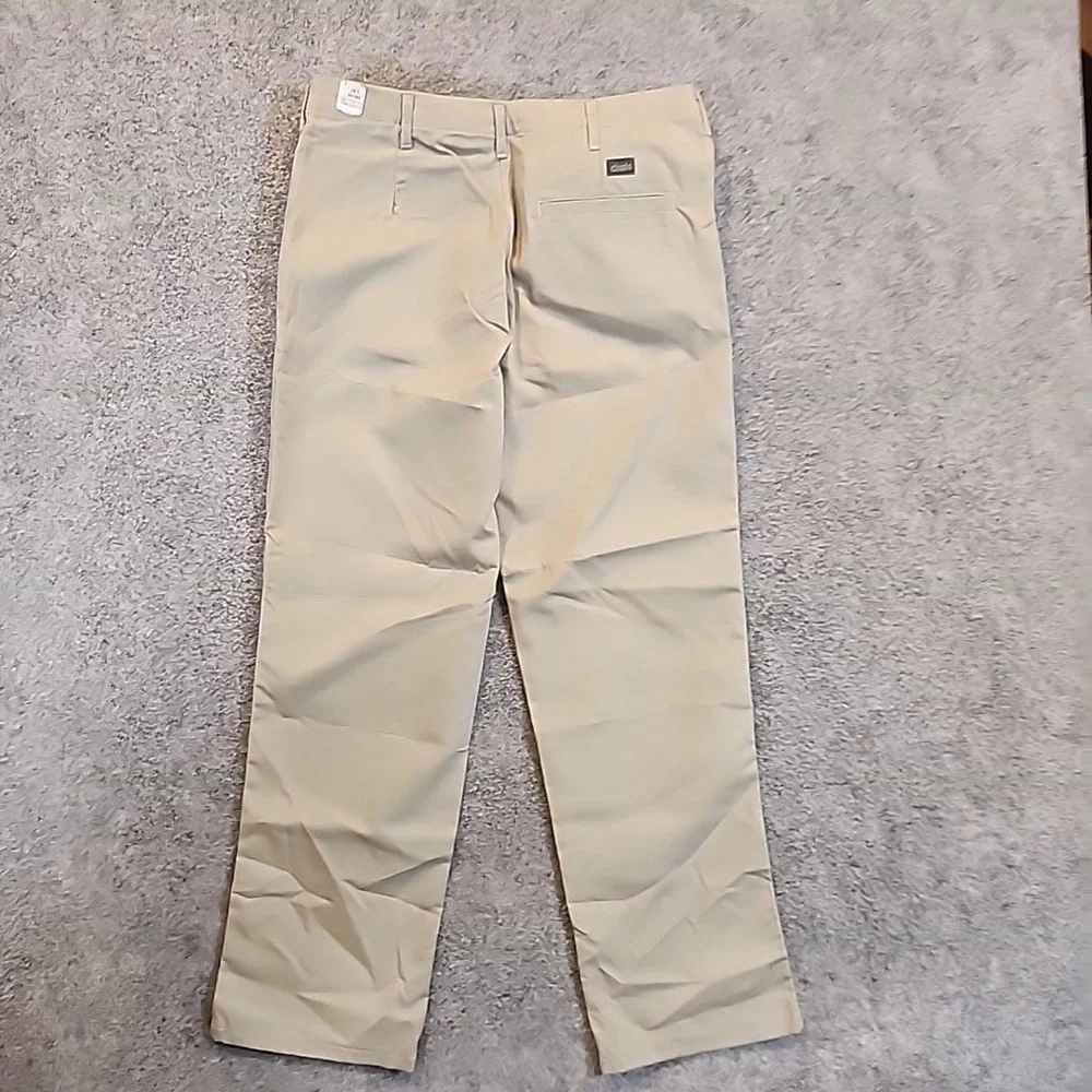 Lot of 3‎ Cintas Susan Fit Work Pants Women's Size 8 SH Beige Flat Front